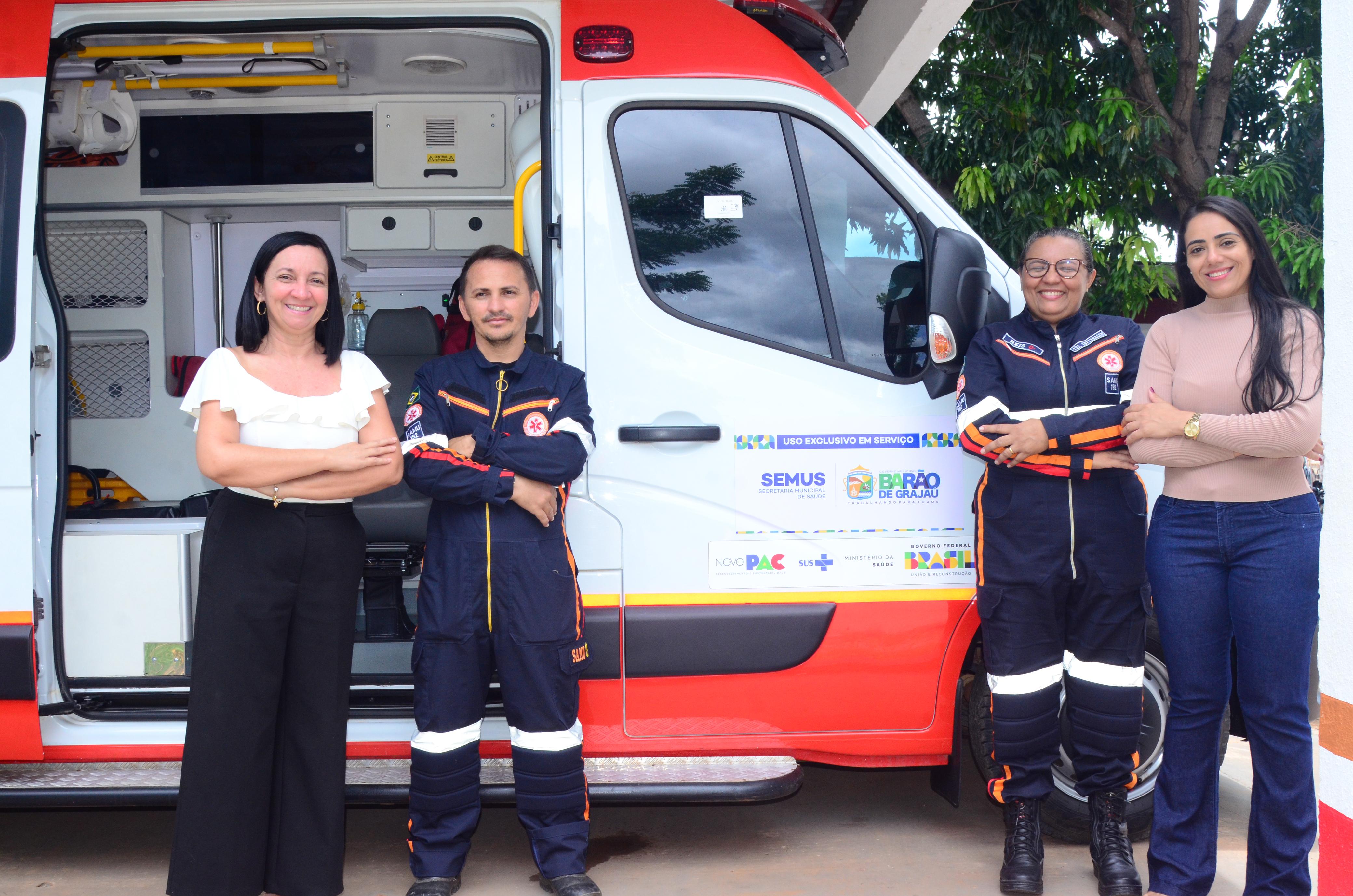 Secretária de Saúde realiza visita ao SAMU para reforçar compromisso com a Saúde Pública.